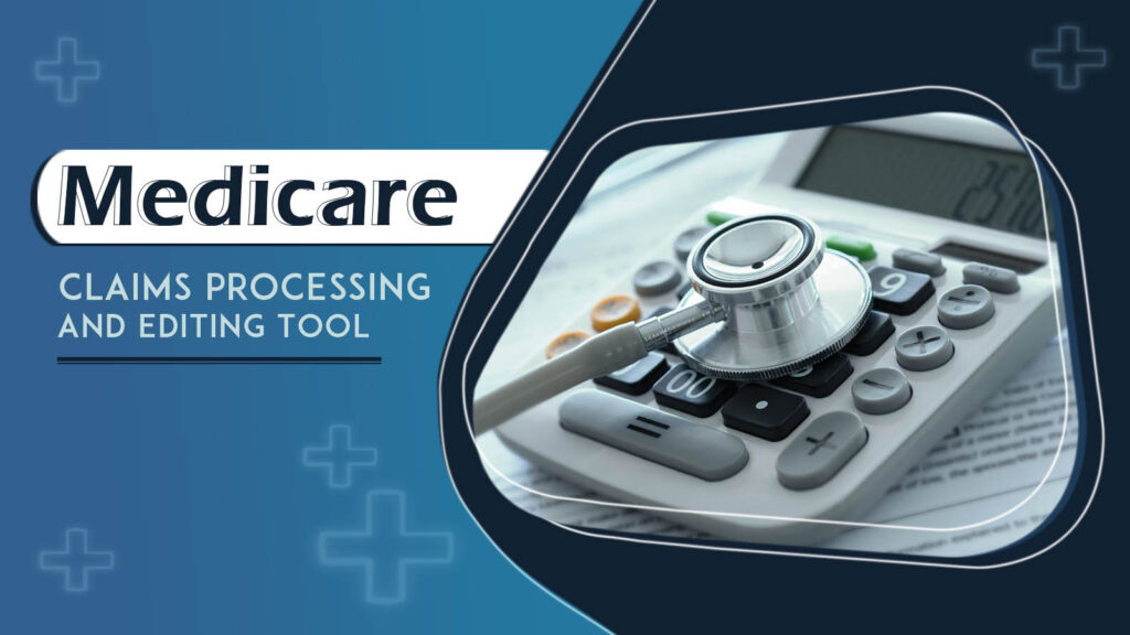 Medicare claims processing tool with stethoscope.