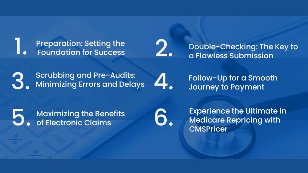 Six key steps for successful project completion and quality assurance.